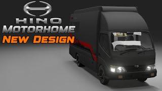 New Design Hino 110 SDL Motorhome