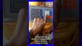 How to Calibrate Digital Weighing Machine #Champion @Malik Scale