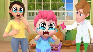 Bebefinn's Family Got A Boo Boo | The Boo Boo Song | Bebefinn Nursary Rhymes & Kids Song