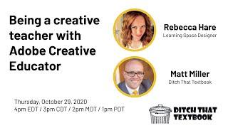 Being a creative teacher with Adobe Creative Educator