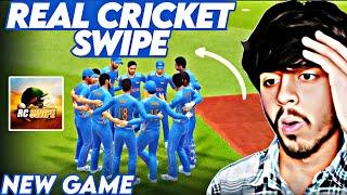 REAL CRICKET SWIPE FIRST GAMEPLAY + REVIEW  - Real Cricket Swipe