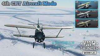 4th CBT Aircraft Mode in War Thunder Mobile