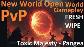 New World Fresh Start Servers are Full of  PvP in Open World  - Attacked Doing Portals - Aeternum