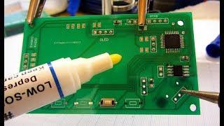 Soldering SMD components and integrated circuits (SOIC, TQPF)  - Mustool MT233