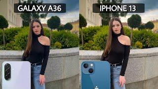 Samsung Galaxy A36 5G Vs iPhone 13 Camera Test Comparison