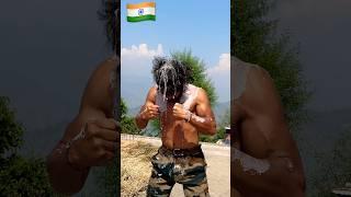 Candle oil heated Powerfull work  #shorts #strong #giantthedheeraj #army #india #stronger