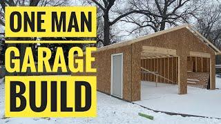 24x32 Garage Start to Finish, Walkthrough and Q&A | MY DIY