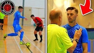 I Played in a PRO FUTSAL MATCH & It Was AGGRESSIVE! (Football Skills & Goals)