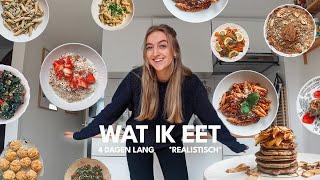 ik filmde 4 dagen wat ik eet... |  *realistisch* en vegan