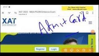 XAT 2025 Hall Ticket |XAT 2025 Admit Card| XAT Admit Card 2025 Hall Ticket Download| XAT Exam Update