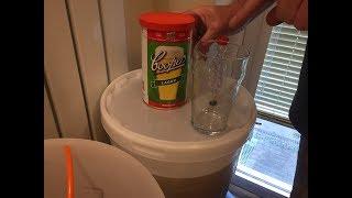 Coopers Lager 40 Pint Home Brew Beer Kit, our experience - Part 1