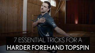 7 essential tricks for a harder forehand topspin