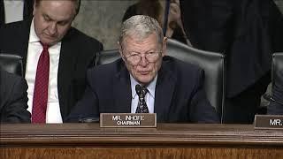 SASC Chairman Inhofe Opening Remarks at SASC Department of Energy Hearing