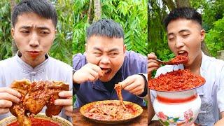 Eating Chili and Funny Pranks Compilation || Funny Mukbang || TikTok Video - Songsong and Ermao