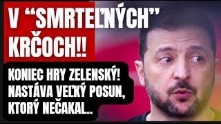 Zelenský v "smrteľných" krčoch! Náhly zvrat v udalostiach, ktoré mu nehrajú do karát! Koniec hry..