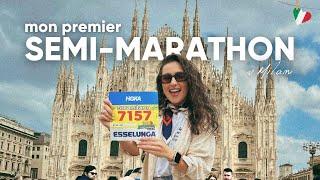 Je cours mon premier semi-marathon à Milan !   De 0 à 21km en 8 semaines d'entrainement ‍️