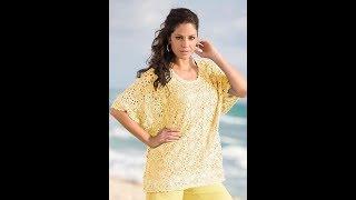 Летние Кофточки Крючком - 50 размер - 2019 / Summer Blouses Crochet - 50 size