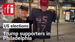 Trump fans hit Democratic stronghold Philadelphia • RFI English