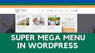 How to Create a Mega Menu in WordPress Website (2021)