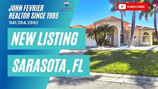 NEW IN SARASOTA! LOCATED IN LAUREL LAKES 3 BED / 2 BATH POOL HOME WITH LAKE VIEWS!