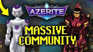 HUGE ACTIVE COMMUNITY ON THIS CUSTOM RSPS! - Progress Series #2 Azerite RSPS