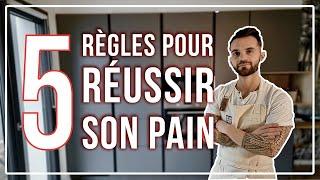 5 règles pour réussir son pain ! Mes astuces pour faire son pain à la maison !