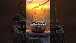 CUENCOS TIBETANOS - ️ FRECUENCIA 432 hz Eliminar energía negativa #shorts #energiapositiva  #relax