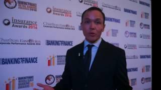 Eric Ong, Head of Emerging Business, OCBC, at the ABF Awards 2016