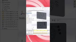 Oscillation to Rotary Motion Mechanism #solidworks#cad#design#mechanical#engineering#science#stem