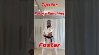 Tips on how to make karate punch faster #karate #wkf #martialarts