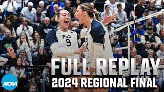 Penn State vs. Creighton: 2024 NCAA volleyball regional final | FULL REPLAY