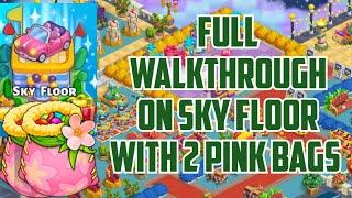 Full Walkthrough on Sky Floor with 2 Pink Bags | Family Island | Nov 2024