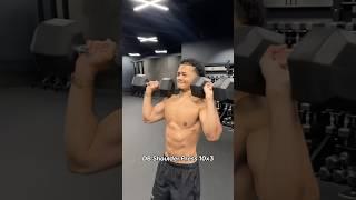 A good shoulder workout for Boulder shoulders 