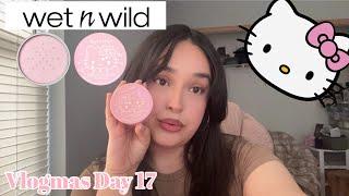 Vlogmas Day 17: First Impressions: Wet n Wild Hello Kitty 50th anniversary Loose Setting Powder