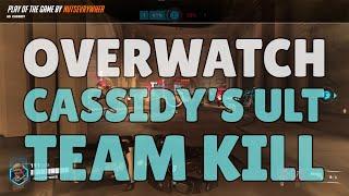 [Overwatch 2] Cassidy's Ult Team Kill