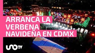 Arranca la Verbena Navideña en el Zócalo de CDMX con pastorelas, luces y conciertos