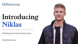 McKinsey.org Forward Impact Stories: Meet Niklas