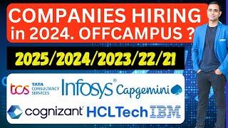 Companies Hiring in 2024 | Batch 2025, 2024, 2023, 2022, 2021