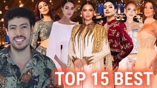 Miss World 2025 TOP 15 BEST IN GALA DINNER 