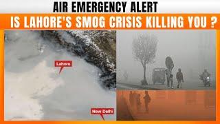 Lahore’s Smog Crisis: Health Risks as Air Quality Hits Hazardous Levels | #lahore | News9