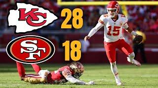 The Kansas City Chiefs OWN the 49ers 28-18! Chiefs' Defense SHUT DOWN Purdy & 49ers Offense!