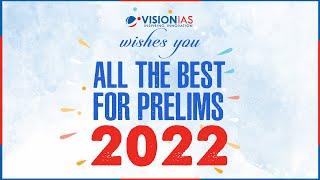 All the best | UPSC Prelims 2022