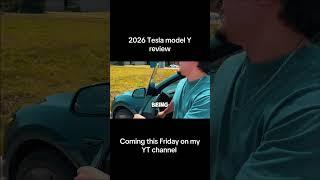 The 2026 Tesla Model Y Refresh is CRAZY Clean  #tesla #teslamodely #teslamodels