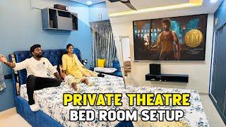 Home Tour  Private Theatre Inside Bed Room ️ Leo Wow Zone Interiors