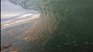 EPIC SUNRISE SURF!!! RAW POV WASHINGTON STATE SURFING!!!