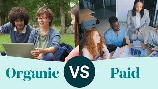 Organic Vs. Paid | A ClearVoice Comparison