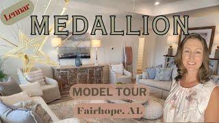 Medallion Model Home Tour by Lennar in Live Oak Estates Fairhope Alabama #newconstruction