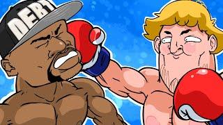 Mayweather KO's Logan Paul SHOCKING