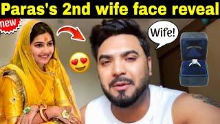 Paras thakral's new wife face reveal: पारस ठकराल की दूसरी बीवी का फेस? #parasthakralvlogs