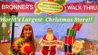 WORLD'S LARGEST CHRISTMAS STORE: BRONNER'S CHRISTMAS WONDERLAND!!